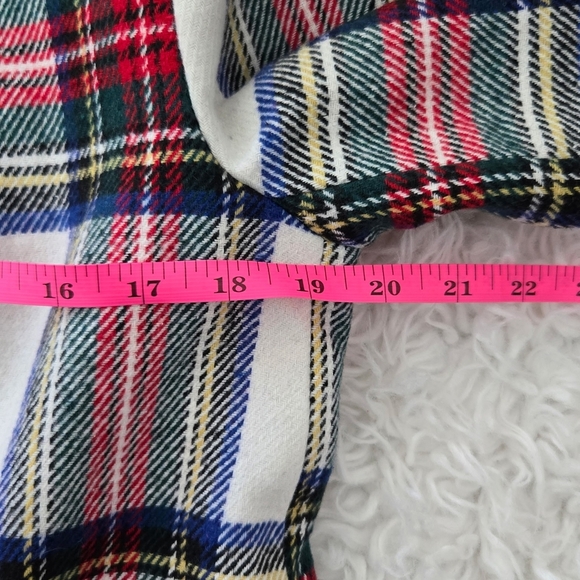 Vestique Chic Plaid Double-Breasted Mistletoe Blazer. Size Medium. New.Elegant - Picture 4 of 7